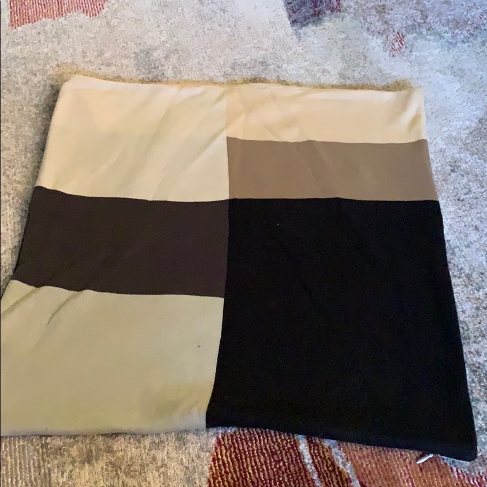CB2 modern square pillow case cover